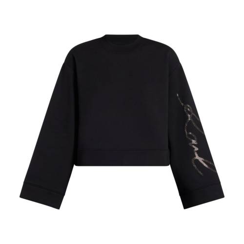 Karl Lagerfeld Logo-Embroidered Sweatshirt